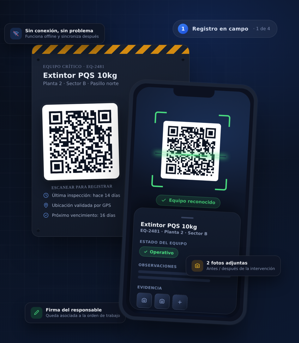 Centinela Apps: mantenimiento técnico con trazabilidad