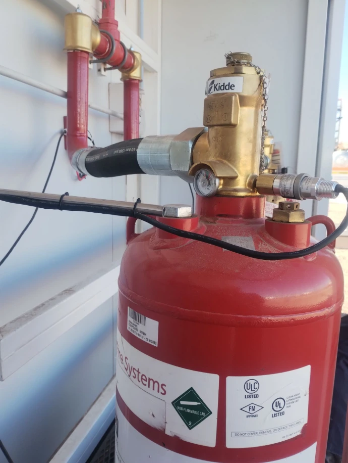 Sistema gases limpios FM-200